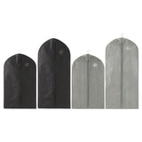 Maxbell Hanging Garment Bag Protective Cover Non Woven Fabric, for Travel Durable Black 60x100cm