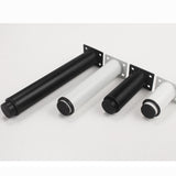 Maxbell Adjustable Furniture Legs DIY Sofa Legs Strong Load Bearing Capacity Durable 8 to 12cm Black