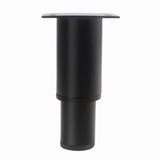 Maxbell Adjustable Furniture Legs DIY Sofa Legs Strong Load Bearing Capacity Durable 8 to 12cm Black