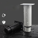 Maxbell Adjustable Furniture Legs DIY Sofa Legs Strong Load Bearing Capacity Durable 12 to 18cm Black