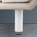 Maxbell Adjustable Furniture Legs DIY Sofa Legs Strong Load Bearing Capacity Durable 8 to 12cm White