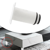 Maxbell Adjustable Furniture Legs DIY Sofa Legs Strong Load Bearing Capacity Durable 8 to 12cm White