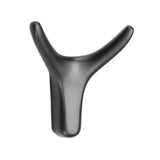 Maxbell Reusable Wall Hooks Towel Hook Decorative Hooks for Door Closet Cabinet Dark Gray