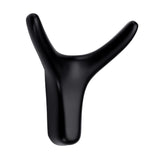 Maxbell Reusable Wall Hooks Towel Hook Decorative Hooks for Door Closet Cabinet Black