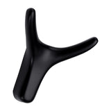Maxbell Reusable Wall Hooks Towel Hook Decorative Hooks for Door Closet Cabinet Black