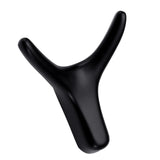Maxbell Reusable Wall Hooks Towel Hook Decorative Hooks for Door Closet Cabinet Black