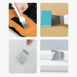 Maxbell Fexible Cleaning Shovel Wall Cleaning Stainless Steel Multifunction for Wall curved shovel