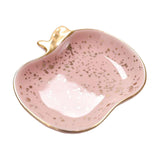 Maxbell Multifunctional Ceramic Jewelry Dish Display Tray Ring Tray for Watch Rings Fruit