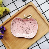 Maxbell Multifunctional Ceramic Jewelry Dish Display Tray Ring Tray for Watch Rings Fruit