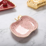 Maxbell Multifunctional Ceramic Jewelry Dish Display Tray Ring Tray for Watch Rings Fruit