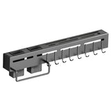 Maxbell Kitchen Pot Pan Hanging Rack Storage Shelf Cutter Rack 8 Hooks for Kitchen