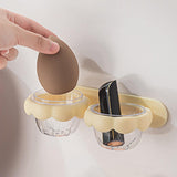 Maxbell Beauty Eggs Holder Stand Jewelry Organizer Drying Rack for Vanity Desktop Cream Colour