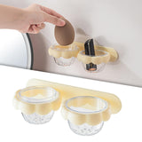 Maxbell Beauty Eggs Holder Stand Jewelry Organizer Drying Rack for Vanity Desktop Cream Colour