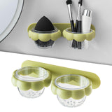 Maxbell Beauty Eggs Holder Stand Jewelry Organizer Drying Rack for Vanity Desktop Green