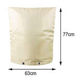 Maxbell Outdoor Water Faucet Thickened Cover Sock Winter Freeze Protector Waterproof 63cmx77cm