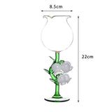 Maxbell Creative Martini Goblet Wine Cup 250ml for Home Use Bar Party Decoration