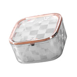 Maxbell Mini Trash Bin Multifunctional Household for Indoor Cars Bedside Table Clear Small