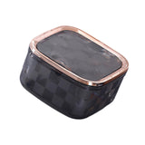 Maxbell Mini Trash Bin Multifunctional Household for Indoor Cars Bedside Table Gray Small