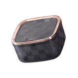 Maxbell Mini Trash Bin Multifunctional Household for Indoor Cars Bedside Table Gray Small