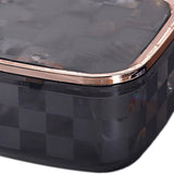 Maxbell Mini Trash Bin Multifunctional Household for Indoor Cars Bedside Table Gray Small