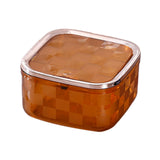 Maxbell Mini Trash Bin Multifunctional Household for Indoor Cars Bedside Table Orange Small