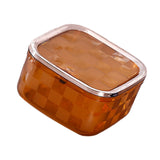 Maxbell Mini Trash Bin Multifunctional Household for Indoor Cars Bedside Table Orange Small