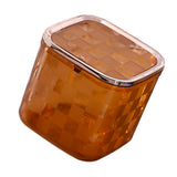 Maxbell Mini Trash Bin Multifunctional Household for Indoor Cars Bedside Table Orange Large