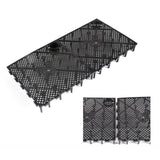Maxbell 10Pcs Fish Tank Bottom Filter Plate Suction Filter Plate Black