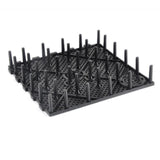 Maxbell 10Pcs Fish Tank Bottom Filter Plate Suction Filter Plate Black