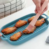 Maxbell Silicone Basting Pastry Brush Save Space Detachable for BBQ Sauce Cooking Pink