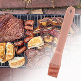 Maxbell Silicone Basting Pastry Brush Save Space Detachable for BBQ Sauce Cooking Pink
