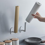 Maxbell Under Cabinet Roll Paper Holder Kitchen Organization Kitchen Paper Stand
