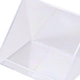 Maxbell Floating Shelves Organizer Bevel Container for Lip Glaze Lipstick Office Clear