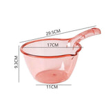 Maxbell Household Multipurpose Water Spoon Shampoo Rinse Cup for Kitchen Gadgets Pink