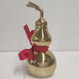 Maxbell Chinese Brass Gourd Luck Pendant Auspicious for Housewarming Desk Decoration 9.5cm
