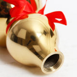 Maxbell Chinese Brass Gourd Luck Pendant Auspicious for Housewarming Desk Decoration 12.5cm