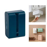 Maxbell Wall Mounted Organizer Rectangular Decorative for Car Bathroom Dressers Blue