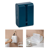 Maxbell Wall Mounted Organizer Rectangular Decorative for Car Bathroom Dressers Blue