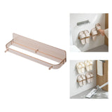 Maxbell Multifunction Slipper Rack Hanging Household for Entryway Closet Kitchen Light Brown