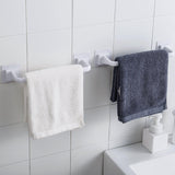 Maxbell Stable Over Cabinet Towel Bar Strong Carrying Capacity for Bathroom Wall long white