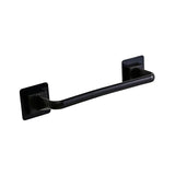 Maxbell Stable Over Cabinet Towel Bar Strong Carrying Capacity for Bathroom Wall short black