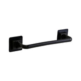 Maxbell Stable Over Cabinet Towel Bar Strong Carrying Capacity for Bathroom Wall short black