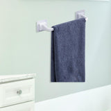 Maxbell Stable Over Cabinet Towel Bar Strong Carrying Capacity for Bathroom Wall short white