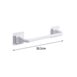 Maxbell Stable Over Cabinet Towel Bar Strong Carrying Capacity for Bathroom Wall short white