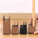 Maxbell 4Pack furnishing Risers furnishing Riser Chair Feet Table Riser for furnishing H 5cm Brown 10-37mm