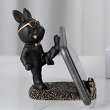 Maxbell Puppy Desktop Phone Holder Cradle Support Lovely Anti Slip for Office Home Type A