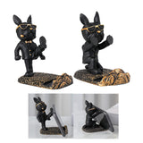 Maxbell Puppy Desktop Phone Holder Cradle Support Lovely Anti Slip for Office Home Type A