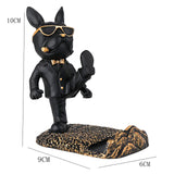 Maxbell Puppy Desktop Phone Holder Cradle Support Lovely Anti Slip for Office Home Type A