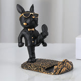 Maxbell Puppy Desktop Phone Holder Cradle Support Lovely Anti Slip for Office Home Type A
