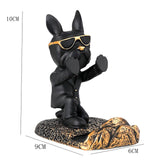 Maxbell Puppy Desktop Phone Holder Cradle Support Lovely Anti Slip for Office Home Type B